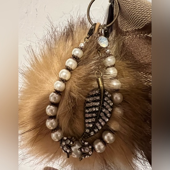 Bag Charm - I must take my Leave L/XL Handcrafted New - Picture 4 of 12